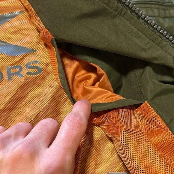 NWT Michael Kors MK Designer Lux Men’s Jacket/Coat Military Olive MSRP $125 MED - Picture 11 of 12